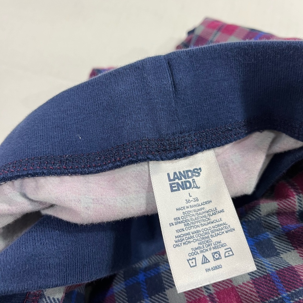 LANDS' END MENS PAJAMA PANTS - Picture 4 of 16